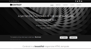 Responsive Website Template In HTML, JS With Source Code - Source Code ...